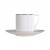 J.CONRAN PIN STRIPE ESPRESSO TAZZA