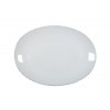 OVALE 40 CM PEARL BIANCO