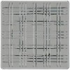 PIATTO QUADRO SQUARE SMOKE 28 CM