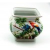 CACHE POT QUADRO PARROT 18X18