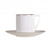 J.CONRAN PIN STRIPE ESPRESSO TAZZA