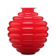 VASO VENINI DECO' COLORE ROSSO -h 18 cm