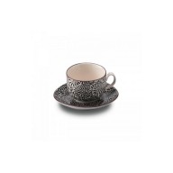 TUE TAZZA CAFFE FANTASIA NERO