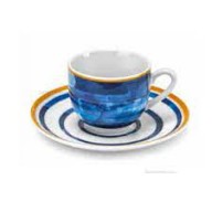BLUEMARINE SERVIZIO 6 TAZZINE CAFFE
