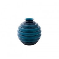 VASO VENINI DECO 707.10 - COLORE BLU ORIZZONTE - 30 x h45 cm
