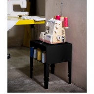 NAPOLEON BLACK TAVOLINO 	42 × 35 × 49 cm