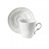 VECCHIO GINORI TAZZA CAFFE CON PIATTINO