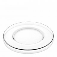 CIRCLE SOTTOPIATTO TRASPARENTE 31cm