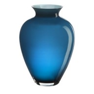 AURORA VASO H 38,5 CM OP/ORION BLU