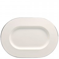PIATTO OVALE 34 CM BRILLIANCE ARGENT