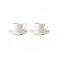 J.CONRAN TISBURY SET 2 ESPRESSO TAZZA