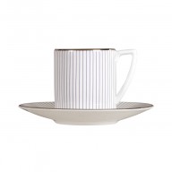 J.CONRAN PIN STRIPE ESPRESSO TAZZA