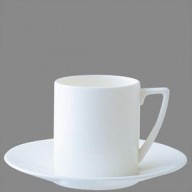 J.CONRAN WHITE ESPRESSO TAZZA C/PIATTINO