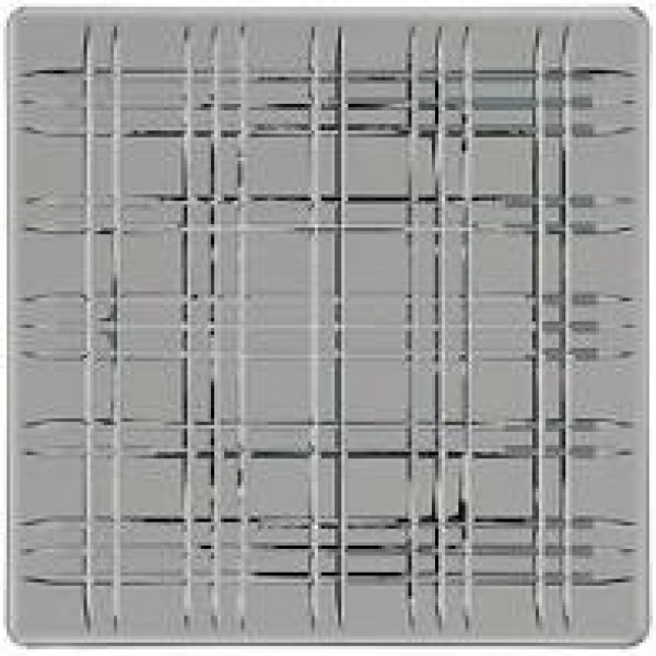 PIATTO QUADRO SQUARE SMOKE 28 CM