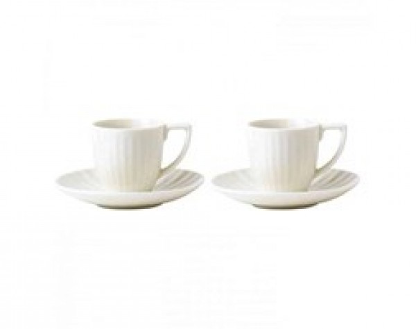 J.CONRAN TISBURY SET 2 ESPRESSO TAZZA