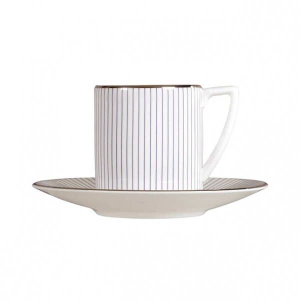 J.CONRAN PIN STRIPE ESPRESSO TAZZA